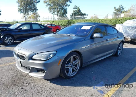 2016 BMW 640I Gran Coupe z USA, uszkodzony, nr VIN WBA6D0C56GD927610